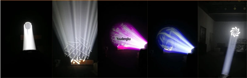 4 шт. 300 Вт DMX512 led диско-бар движущаяся головка Гобо проектор lyre dmx движущаяся головка 300 Вт led движущаяся голова пятно