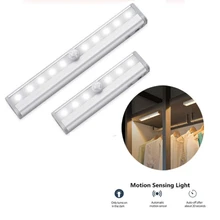 190 мм беспроводной PIR датчик движения светодиодный светильник для шкафа 10 светодиодный s батарея для шкафа шкаф кухонный светильник ing lampada