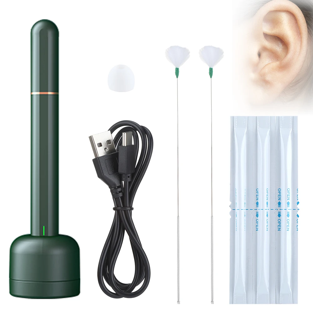 Wireless Smart Otoscope 3.9mm Visible Ear Endoscope Electric Ear Scoop