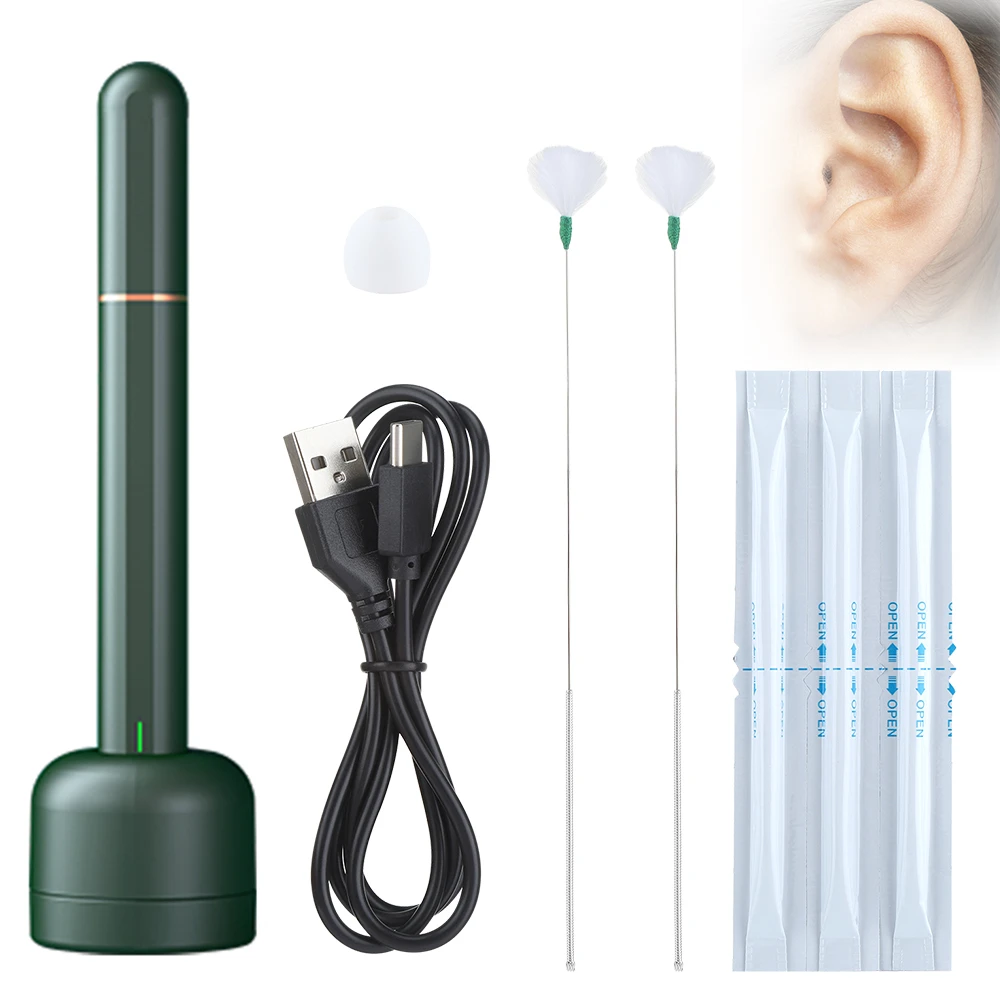 Wireless Smart Otoscope 3.9mm Visible Ear Endoscope Electric Ear Scoop