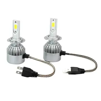 

72W 3800LM Super Bright LED Light Headlight Kit Car Bulb Kit 6000K Fog Lamps LED High Power Bulb Car Headlights
