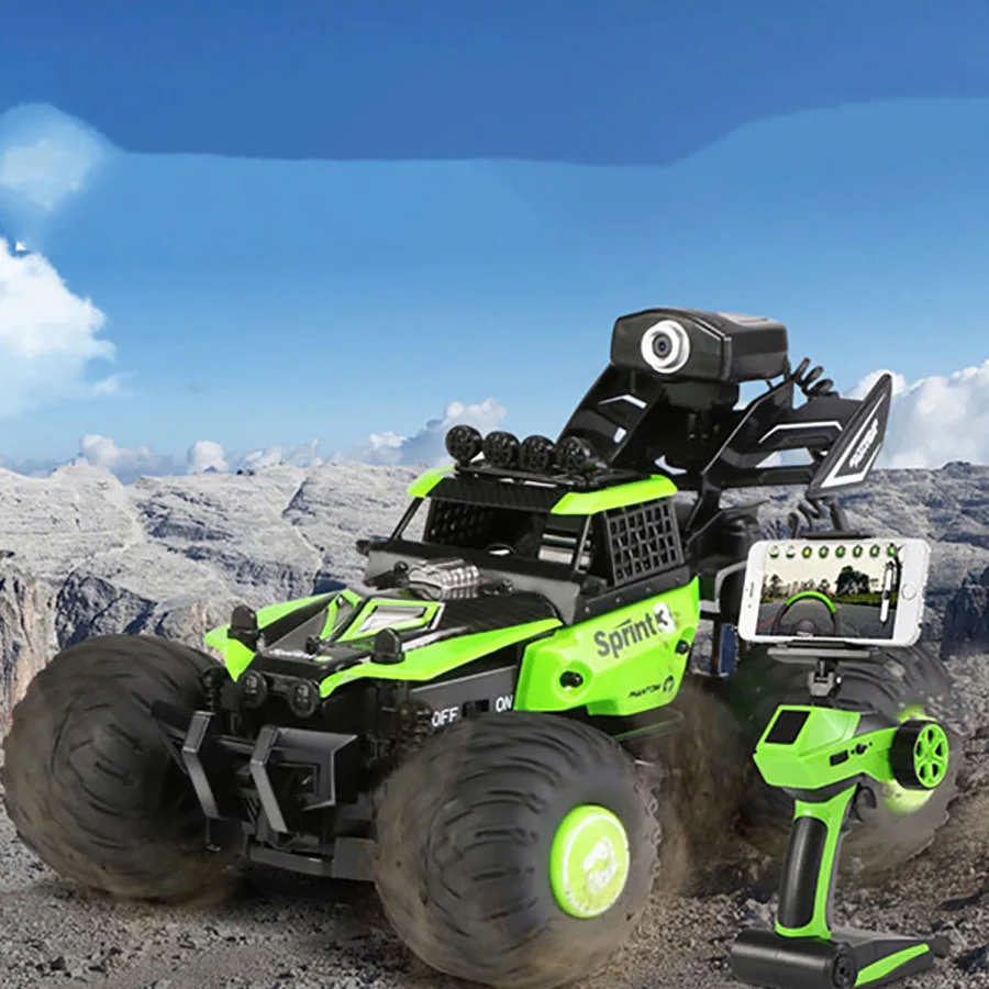 CRAZON RC Внедорожник 20 км/ч 4WD WiFi HD камера Электрический высокоскоростной гоночный автомобиль радио пульт дистанционного управления Внедорожные багги Грузовики Автомобили