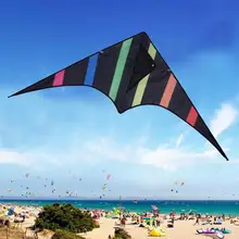 Профессиональный трюк воздушный змей с ручкой и 30 м линия красочные наружные воздушные змеи летающие игрушки для детей хороший Летающий магазин при фабрике