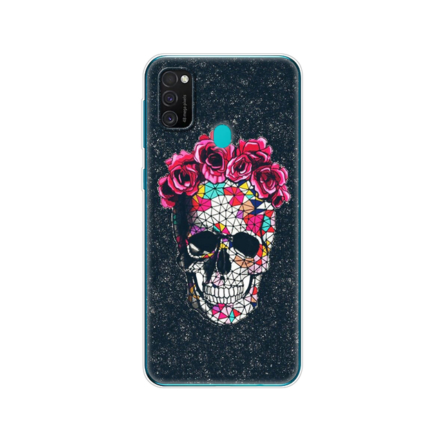 Samsung M21 Case 6.4" Soft Silicon Tpu Cover For Samsung Galaxy M21 M 21 SM-M215FZGUSER m215 Phone Back Shell Bumper Funda