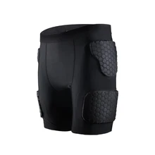 Мужские спортивные шорты для занятий спортом на открытом воздухе, для бега в тренажерном зале, против столкновений, мягкие, для велоспорта, быстросохнущие, защитные, с эластичной талией, летние спортивные шорты