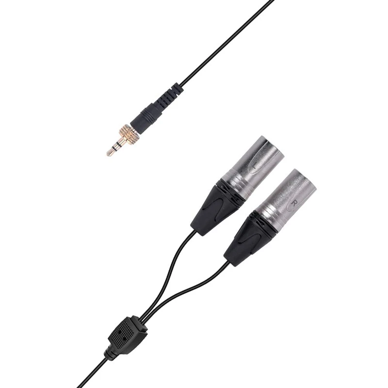 Comica Cvm-Ds-Xlr Сделано в Китае 3,5 мм с двумя головками Xlr Сделано в Китае Выход кабель для Камера цифровая видеокамера с Xlr аудио Порты и разъёмы