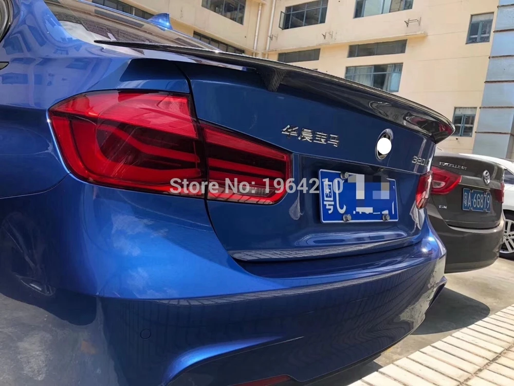 

Спойлер для BMW F30 330i 335i 2013-2018 RT Style F30 автомобильный Стайлинг спойлер из углеродного волокна для заднего багажника