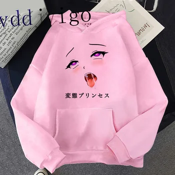 Ahegao Hoodies Unisex Sweatshirt Japanese Anime 1