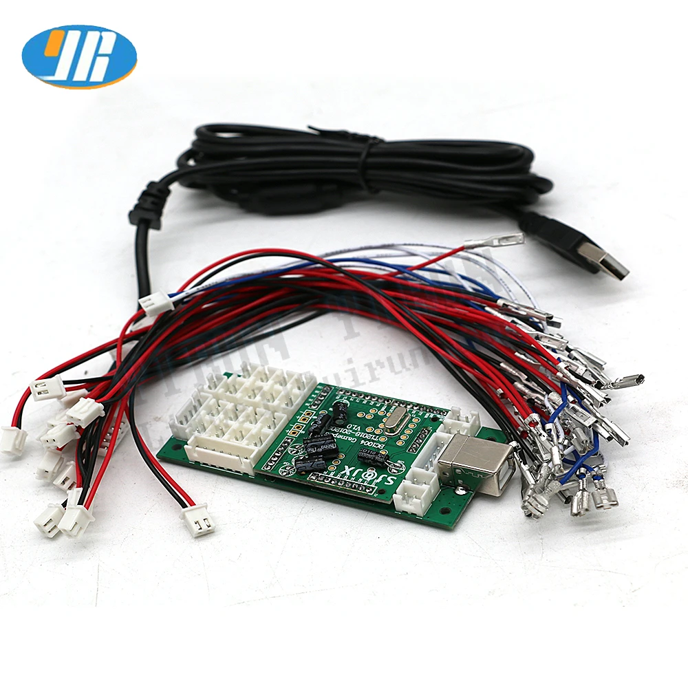 Xbox 360アーケードコントローラゼロ遅延のusbボードジョイスティックエンコーダに接続pc Ps3ゲームmame Diy Arcade Diy Usb Xbox 360 Arcadeusb To Jamma Aliexpress