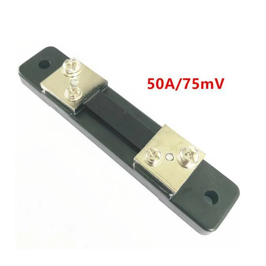 FL-2 50A/100A/200A 75MV DC токовая шунтирующая резисторная панель для цифрового амперметра Амперметр КЛАСС 0,5 токовый шунтирующий резистор