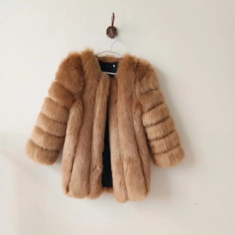 Winter warm Plush Teddy Coat Luxury Soft Fur Jacket Coat High Quality Women Thick Faux fur Coat