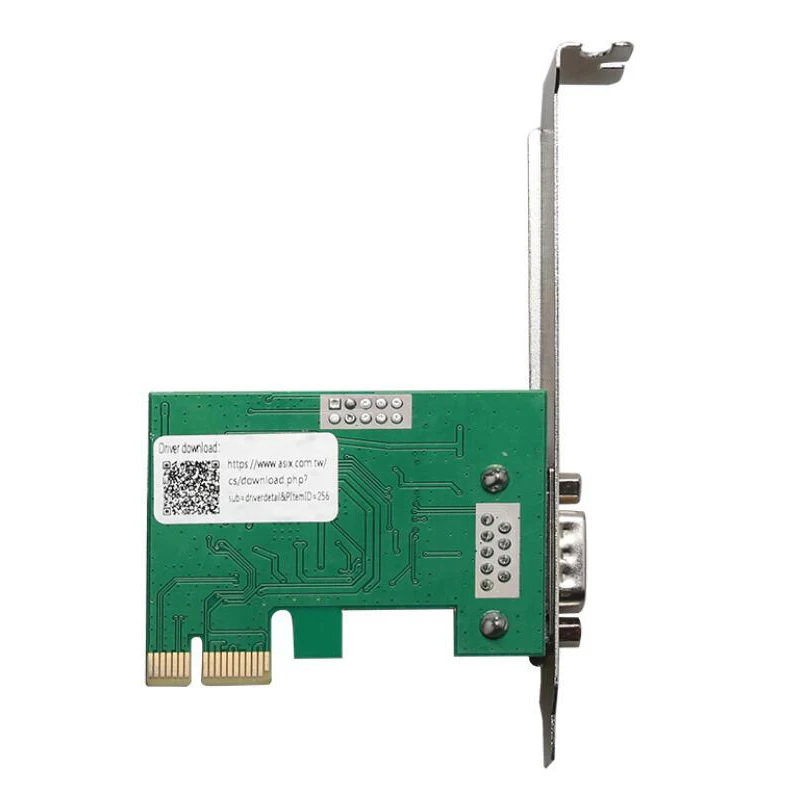 PCIE к DB9 RS232 последовательный порт Райзер-карта PCI 99100 1S чипсет последовательный контроллер карта PCI-E Экспресс адаптер конвертера карт