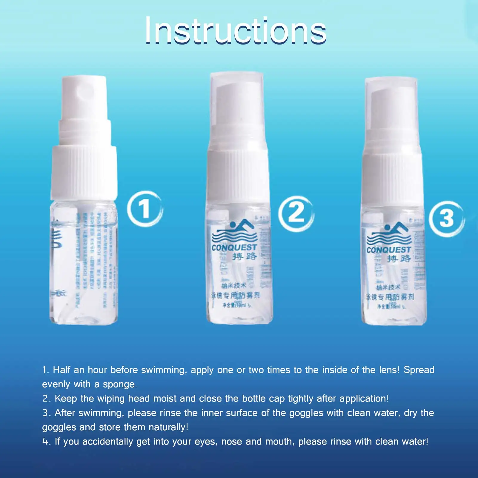 arena Spray Anti-buée Instantané pour Lunettes, Anti-buée, Anti-buée pour  Lunettes, Anti-buée pour Verres, Accessoires de Piscine, Accessoires de  Natation, Flacon 35 ml : ARENA: : Sports et Loisirs