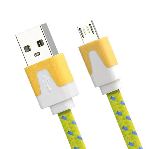 EPULA 3M мини Usb кабель микро USB быстрое зарядное устройство данных для планшета мобильного телефона тканевый Плетеный плоский кабель USB удлинитель мобильного телефона