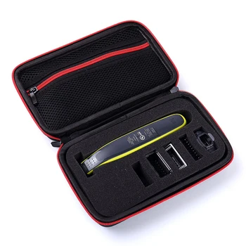 

Trimmer Shaver Storage Case Shell Travel Power Organizer For Philips One Blade QP2520/90 QP2520/70 Portable Travel Bag