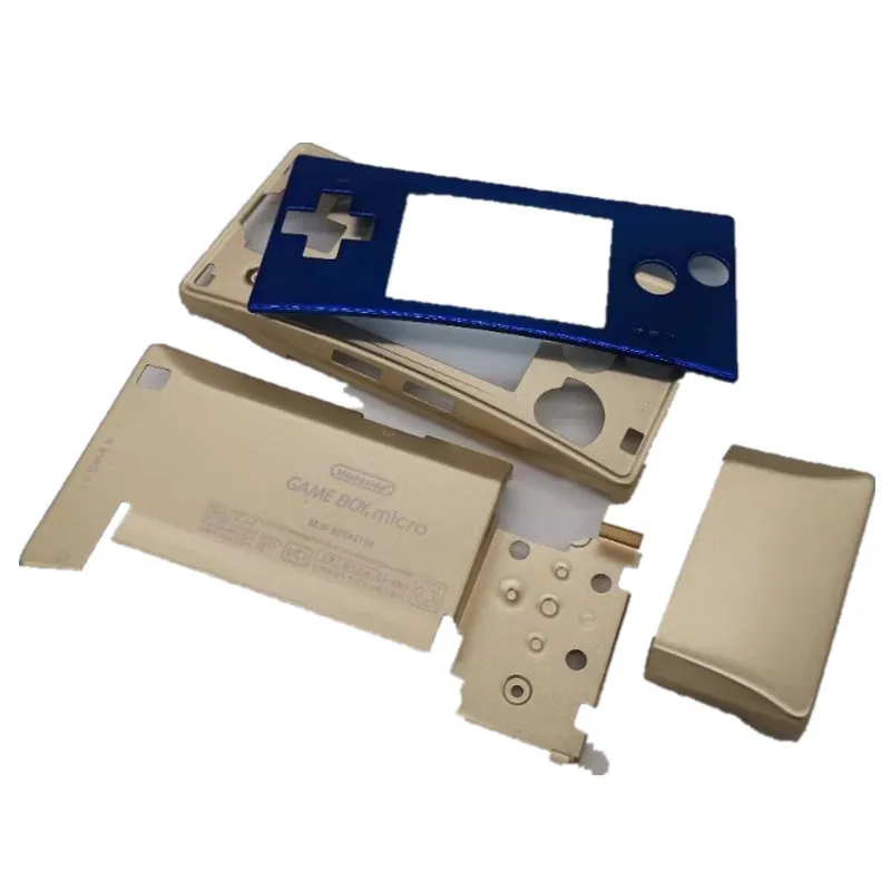 4 в 1 металлический корпус оболочки пакет для nintendo Gameboy Micro GBM чехол Крышка Ремонт Часть