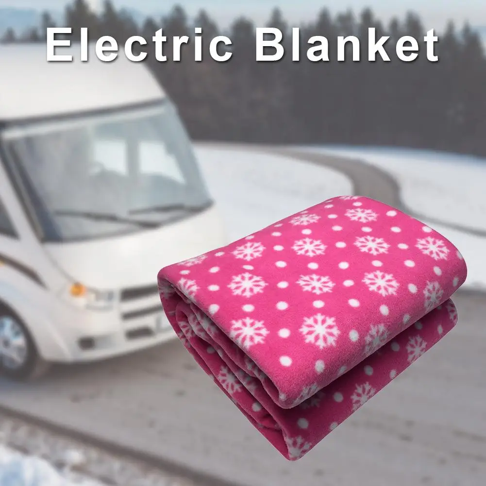 12V Car Heating Blanket Comfortable Cute Warm Blanket For Cars Trucks And RVs For Cold Weather Traveling New Car Heating Cover