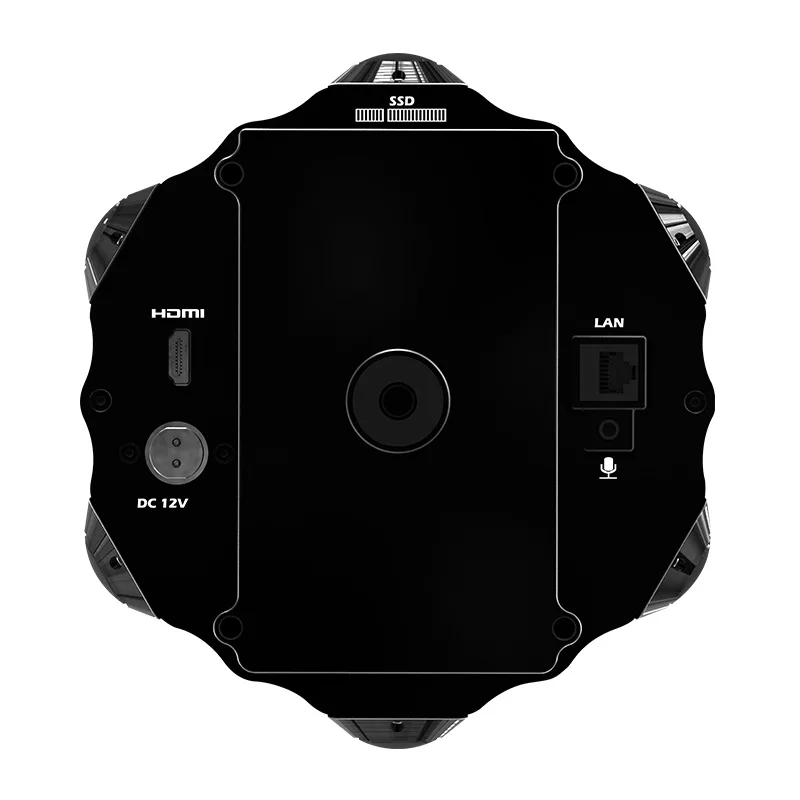 Tyco легкая 3D панорамная камера 12K видео разрешение VR прямая трансляция 3DVR запись