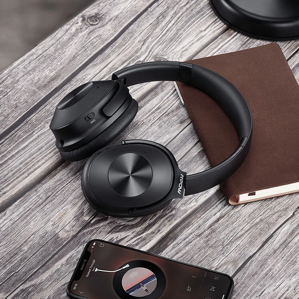 Беспроводные наушники Mpow H12 ANC с Bluetooth активное шумоподавление гарнитура 30 часами