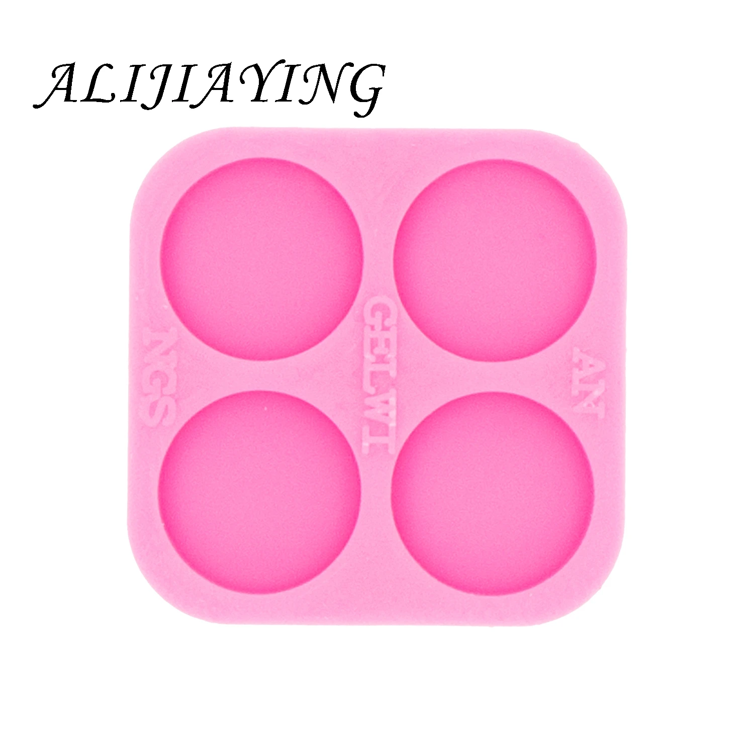 0.75/1.5/1.7inch Circle Socket Craft DIY Stethascope Round Epoxy Molds Silicone Mould DY0451