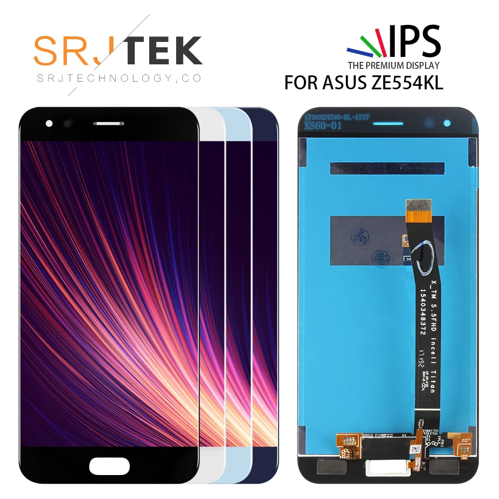 SRJTEK 5 &quotдля ASUS Zenfone 4 ZE554KL ЖК-дисплей сенсорный экран дигитайзер дисплей Z01KD в сборе