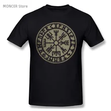 

Vegvisir Viking Norse Symbol Nordic Vikings Men T Shirts Funny Tee Shirt Short Sleeve T-Shirts Cotton Gift Idea Clothing