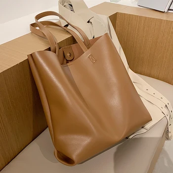 

High Capacity PU Leather Shoulder Bags for Women 2020 Branded Trend Handbags Female Travel Totes Lady Fashion Trending Hand Bag