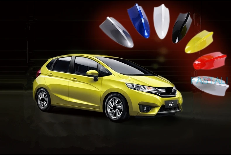 Для Honda FIT JAZZ-19 Антенна плавник акулы ABS приемная сигнальная антенна выделенная короткая антенна украшение автомобиля аксессуары