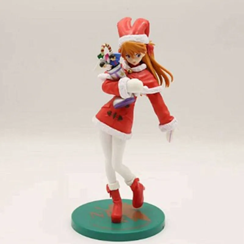 Neon Genesis Evangelion Sohryu фигурка Аска Лэнгли рождественские костюмы статуя ГК ПВХ фигурка Коллекция Модель игрушки A71