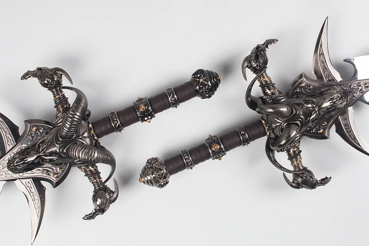 Cos WOW Arthas Menethil sword Frostmourne сплав литье крутое Ремесло быть подарком игрушки для взрослых 108 см/120 см 2,5 кг/5 кг домашний декор