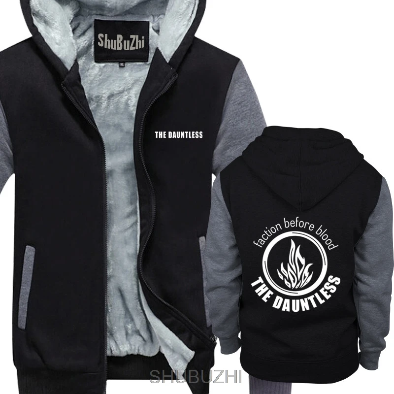 DAUNTLESS Divergent теплое пальто-фракция до крови для женщин девочек DVD фильм мужчин зимние толстовки куртка sbz4272
