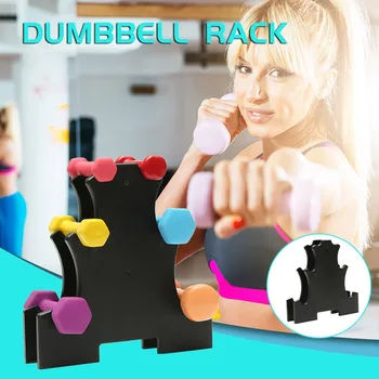 

Dumbbell Rack Multifunctional Stand 3 Tier Compact Rugged Anti-wear Dumbbells Hand Weights Sets Holds 30 Pounds Sports Equipment