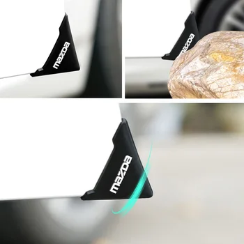

2Pcs Car Door Corner 90 Degree Angle Corner Cover Silicone Bumper Anti-Scratch Scratch For Mazda Axela 2 3 MS 6 CX-5 CX-4 CX3 CX