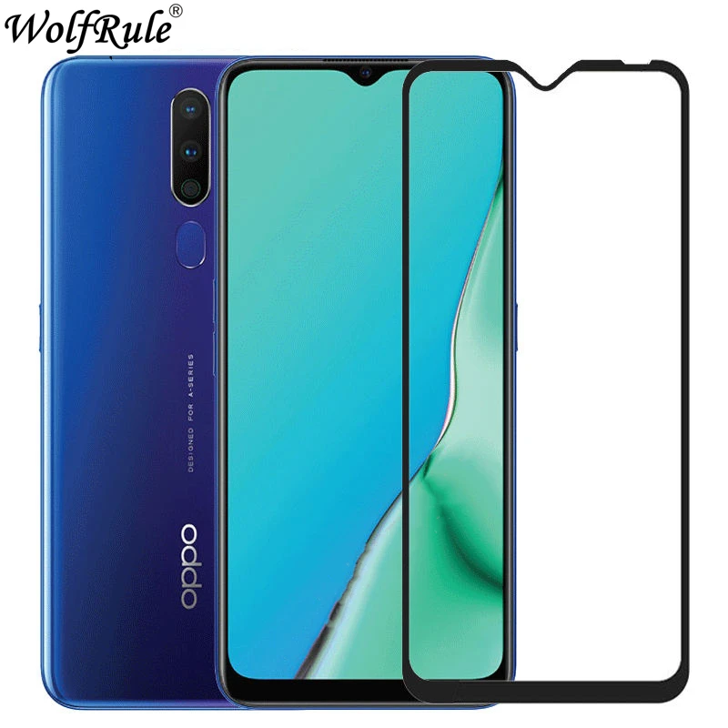 2 шт закаленное стекло для Oppo A9 стекло полное покрытие Клей протектор экрана для Oppo A9 стекло для телефона для Oppo A9