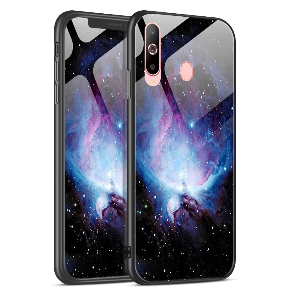 Чехол из закаленного стекла для samsung Galaxy A6S A8S A9S, противоударный силиконовый чехол из ТПУ для Galaxy A9, SM-A920F, чехлы для телефонов - Цвет: W169