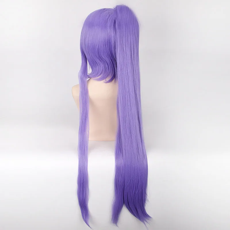 Morematch Vocaloid Gakupo Фиолетовый длинный парик конский хвост косплей костюм мужской женский термостойкий синтетический парик