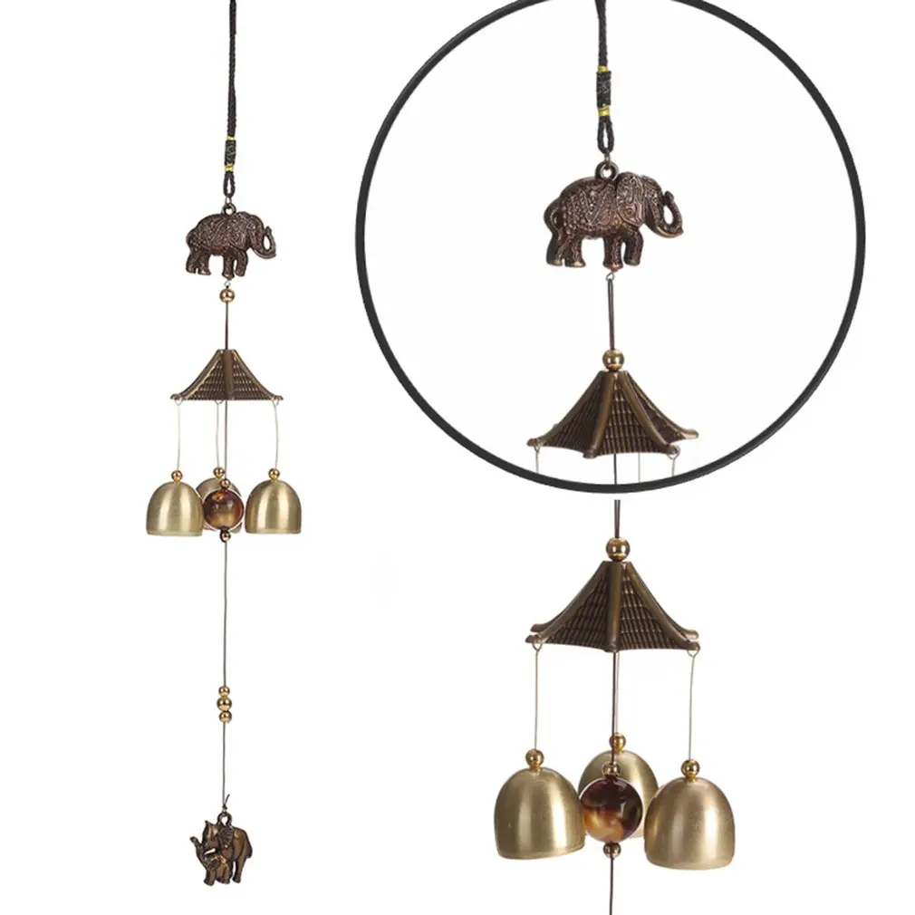Винтажный Крытый удивительный Грация глубокий резонансный Windchime Часовня колокольчики ветра двери настенный украшение дома орнамент