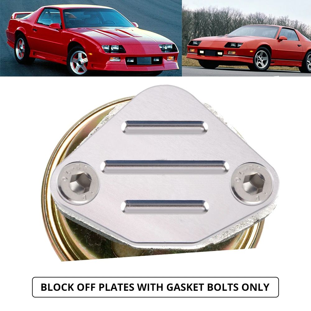 Emission Systems EGR Valve Delete Block off Plate TBI Throttle Body