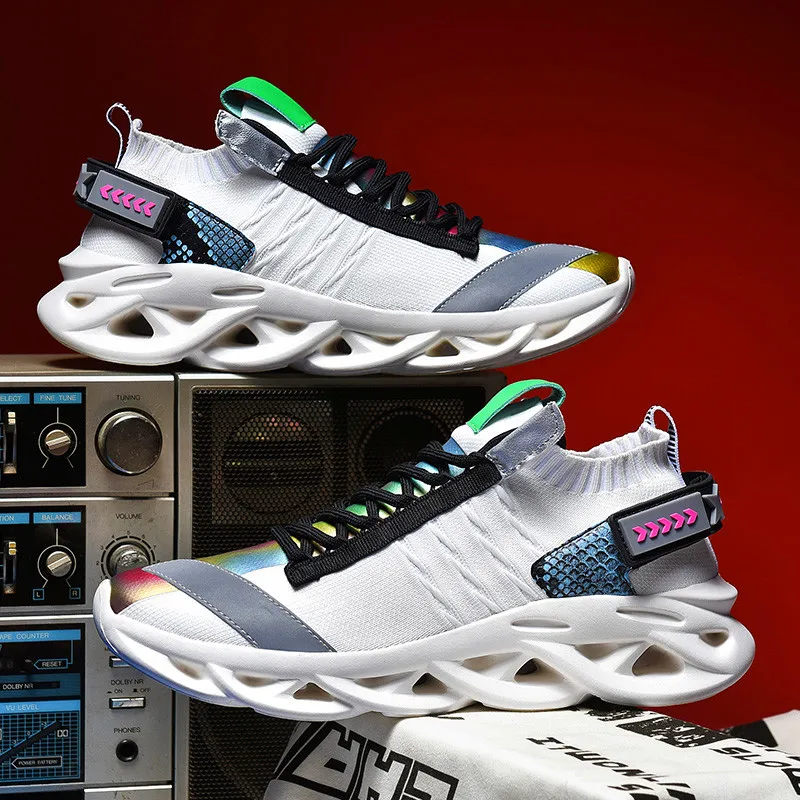 2020 красочные мужская повседневная Вулканизированная Мужская обувь Кроссовки