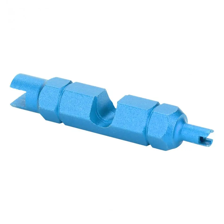 Bicycle Valve Remove Tool Alumunium Alloy Mountain Bike Road Bike Tyre Tire CNC Valve Core Remover Wrench Bicycle Repair Tools