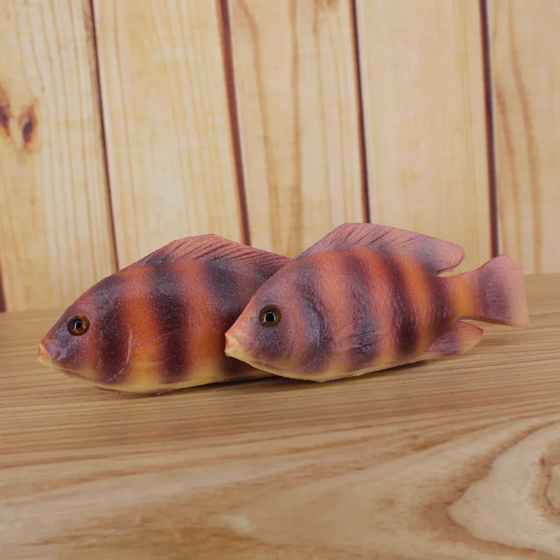 Y020-6 Simulation Fake Fish Pet Cat Toy Children Gift Kindergarten Enlightenment Education Fish Props Model - Цвет: Y020-6