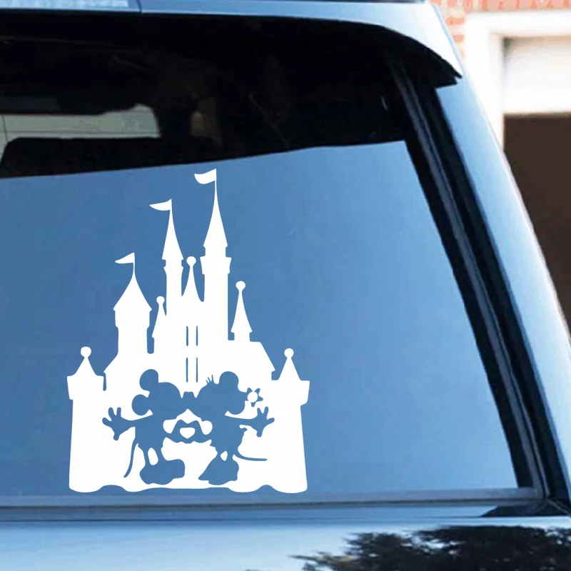 

Cool Design Castle Car Decal Hood Tailgate Side Window Decal Car Sticker Decoration Sweet Auto Sticker Decal Decorate Sticker