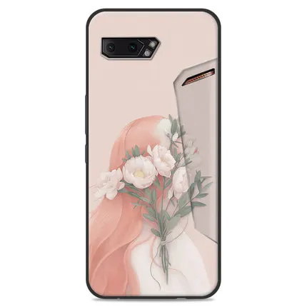 A6 Чехол-бампер для ASUS ROG Phone 2 II, чехол ZS660KL I001DA, мягкий силиконовый чехол из ТПУ для телефона ASUS ROG Phone2 - Цвет: A6