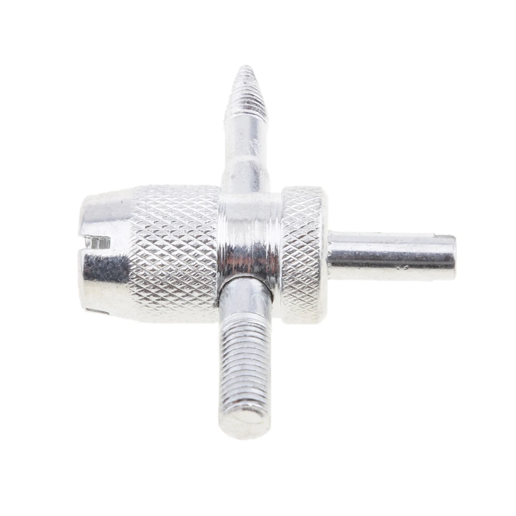 4 Way Motorcycle Tyre Valve Repair Remover Tire Accessory + 4 Stem Cores