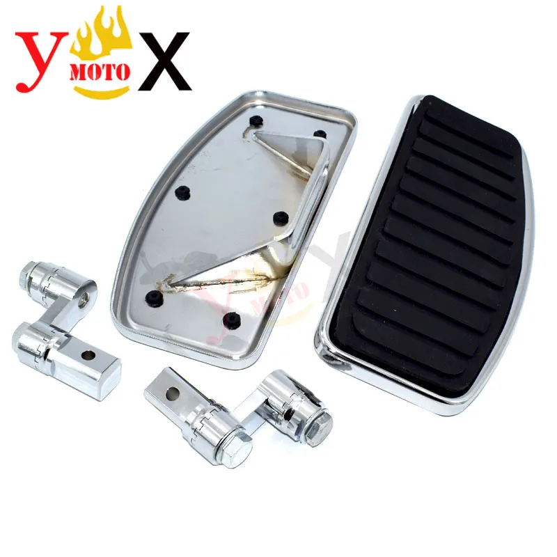 Передней Подножки для ног ножная педаль доски для Yamaha Drag Star 250 XVS250 XVS400 XVS650 Virago XV 125 250 400 535 VMAX1200