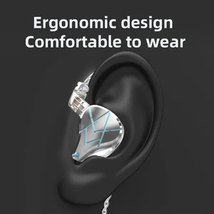 Image 5 - KZ ASX 10BA Unit 20Balanced Armature In ear Earphones HIFI Metal Monitor Headset  Sports Earbud Earphones KZ ZAX BA5 AS16 BA8