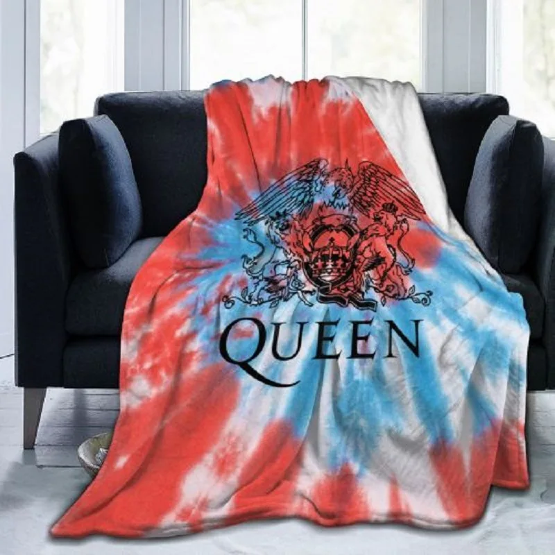 Фредди Меркури Queen рок группа ультра мягкое удобное легкое покрывало из микрофлиса на все сезоны для