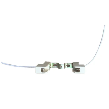 

R7S Metal Connector Adapter Ceramic Lamp Base Durable Convenient White Accessory Household Light Stand Socket Holder Indoor