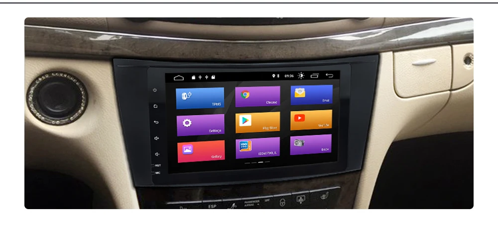 2 din Android 9 автомагнитола gps для Mercedes BenzE-class W211 E200 E220 E300 E350 E240 E280 CLS класс W219 Мультимедиа стерео аудио