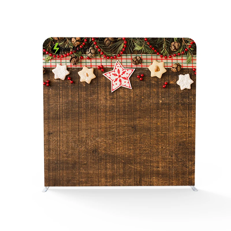 Стандартный Портативный 8 футов алюминиевая рамка наволочка Натяжная ткань